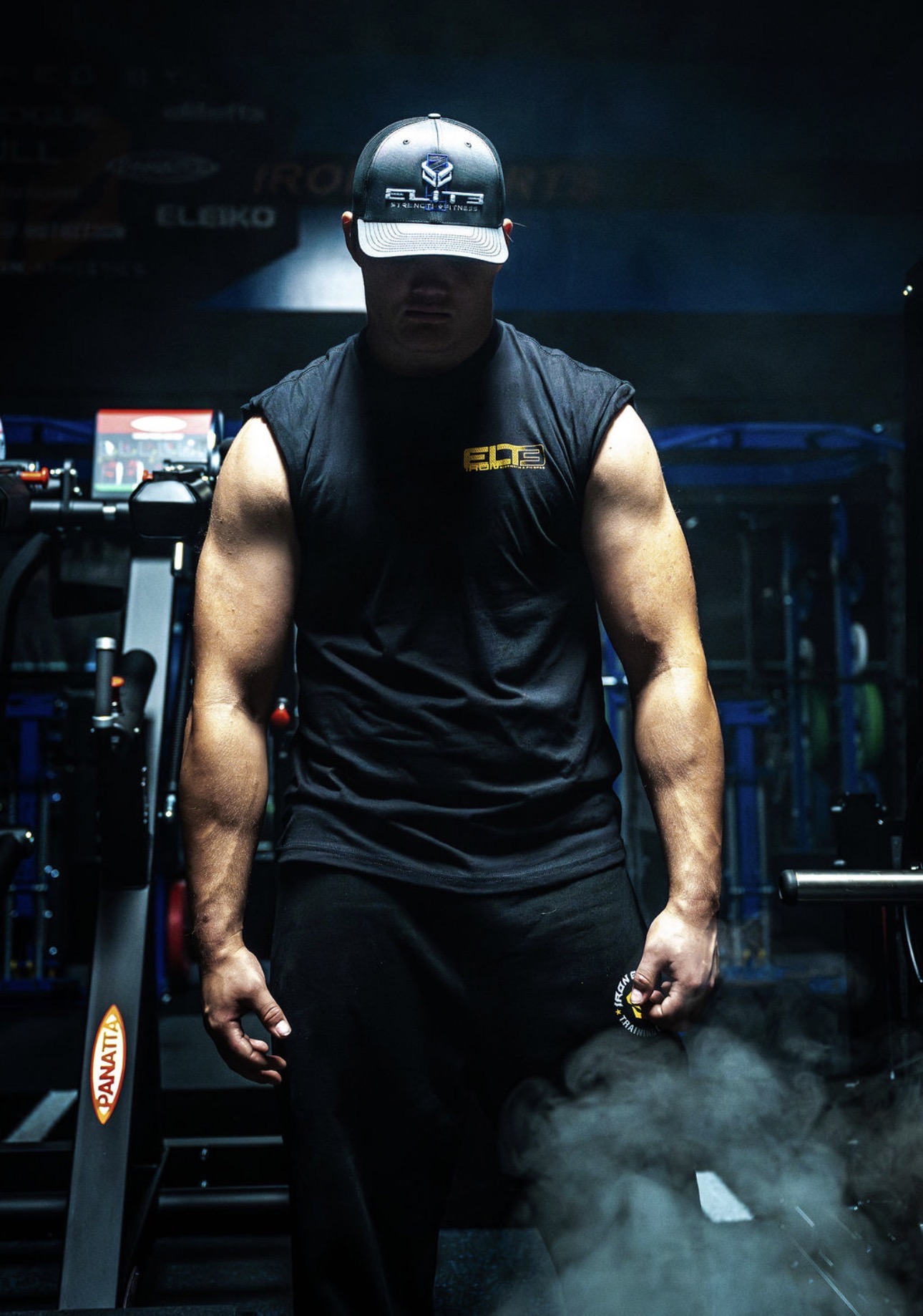 Iron Elite athlete Kai training